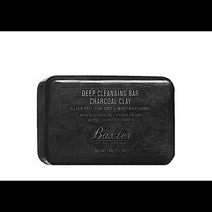 Baxter Deep cleansing with Charcoal Exfoliating bar soap.SOLD
